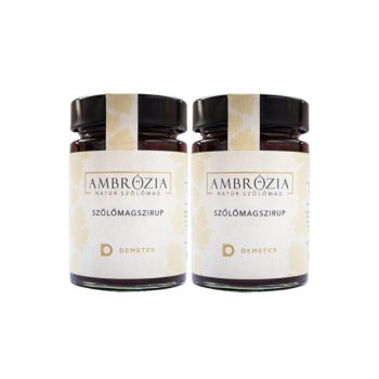   2 db Ambrózia szőlőmagszirup - Saját talalmány - saját készítés! (szőlőmag-mikroőrlemény, kékszőlőmust, készőlőhéj kivonat)